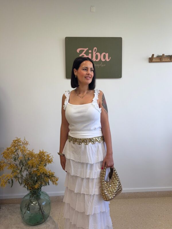 Top Salma color blanco